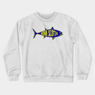 Nova Scotia Canada Tuna Fishing CA NS Crewneck Sweatshirt